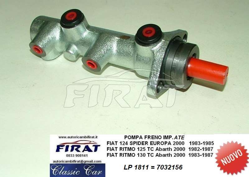 POMPA FRENO FIAT RITMO 130 TC ABARTH 83-87 124 SPIDER (1811)